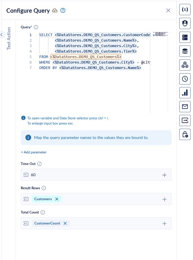 Mapping @city to the City process variable